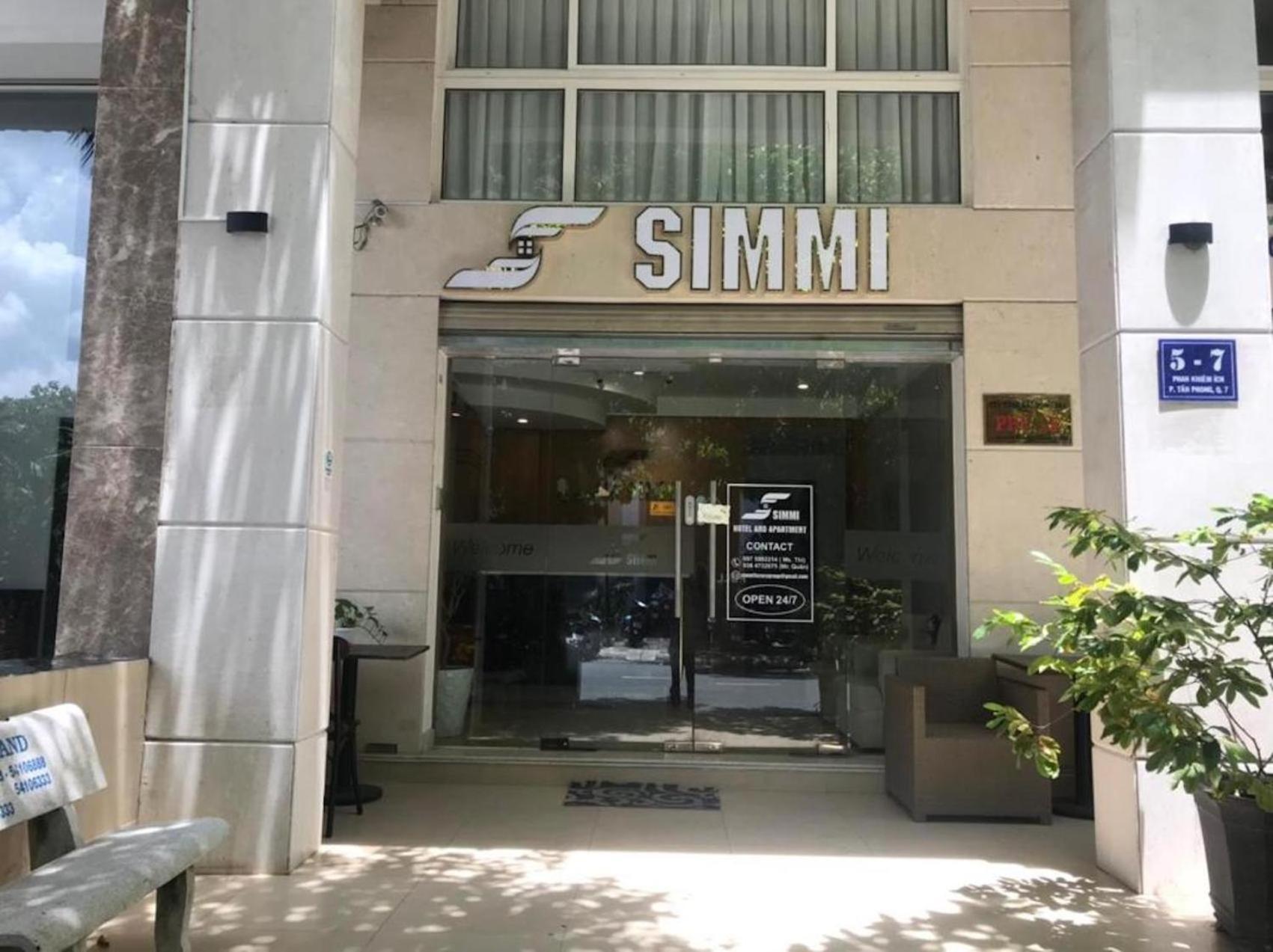 Simmi 5 Hotel & Apartment Ho Chi Minh-staden Exteriör bild